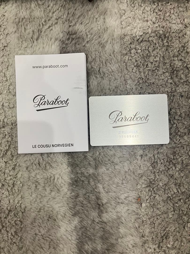 室内試着のみ　新品　パラブーツ ミカエル　サイズ40.5