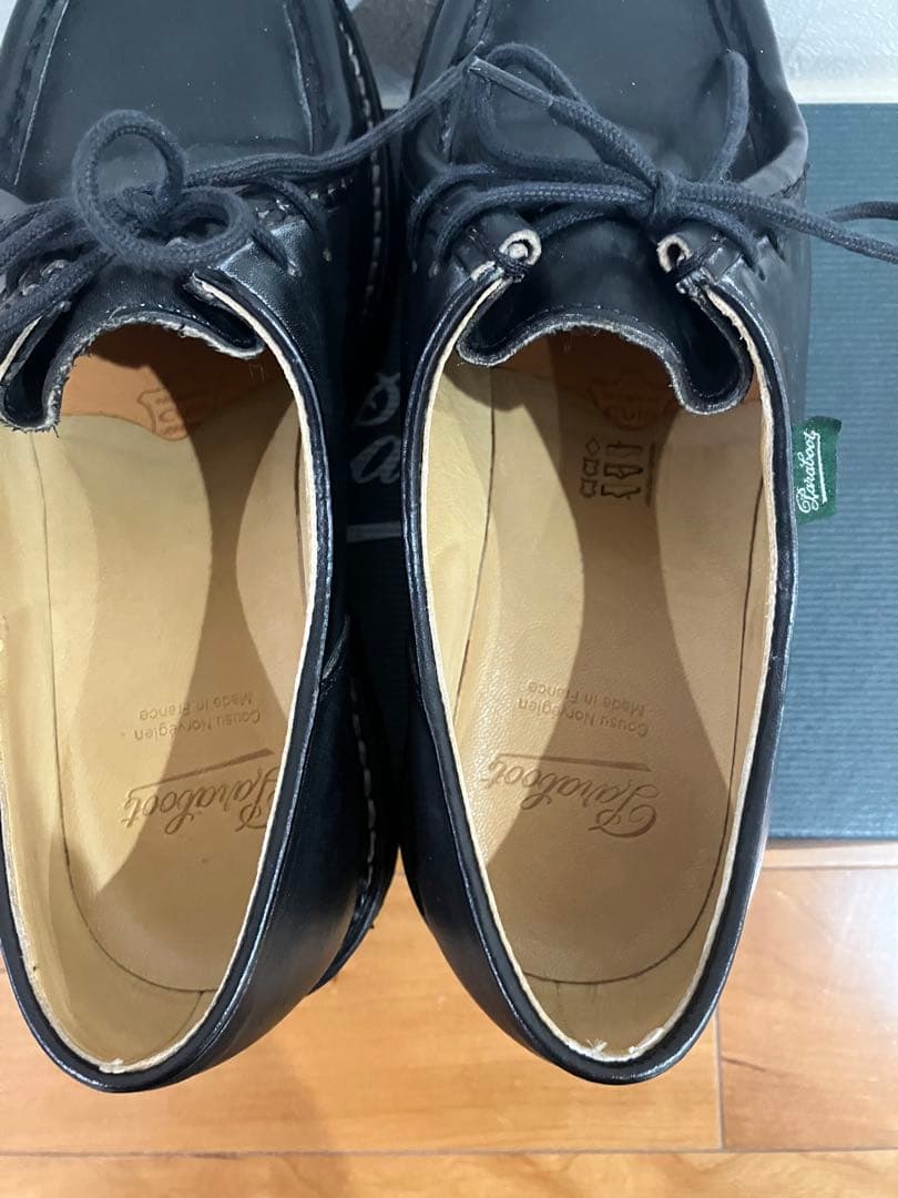 室内試着のみ　新品　パラブーツ ミカエル　サイズ40.5