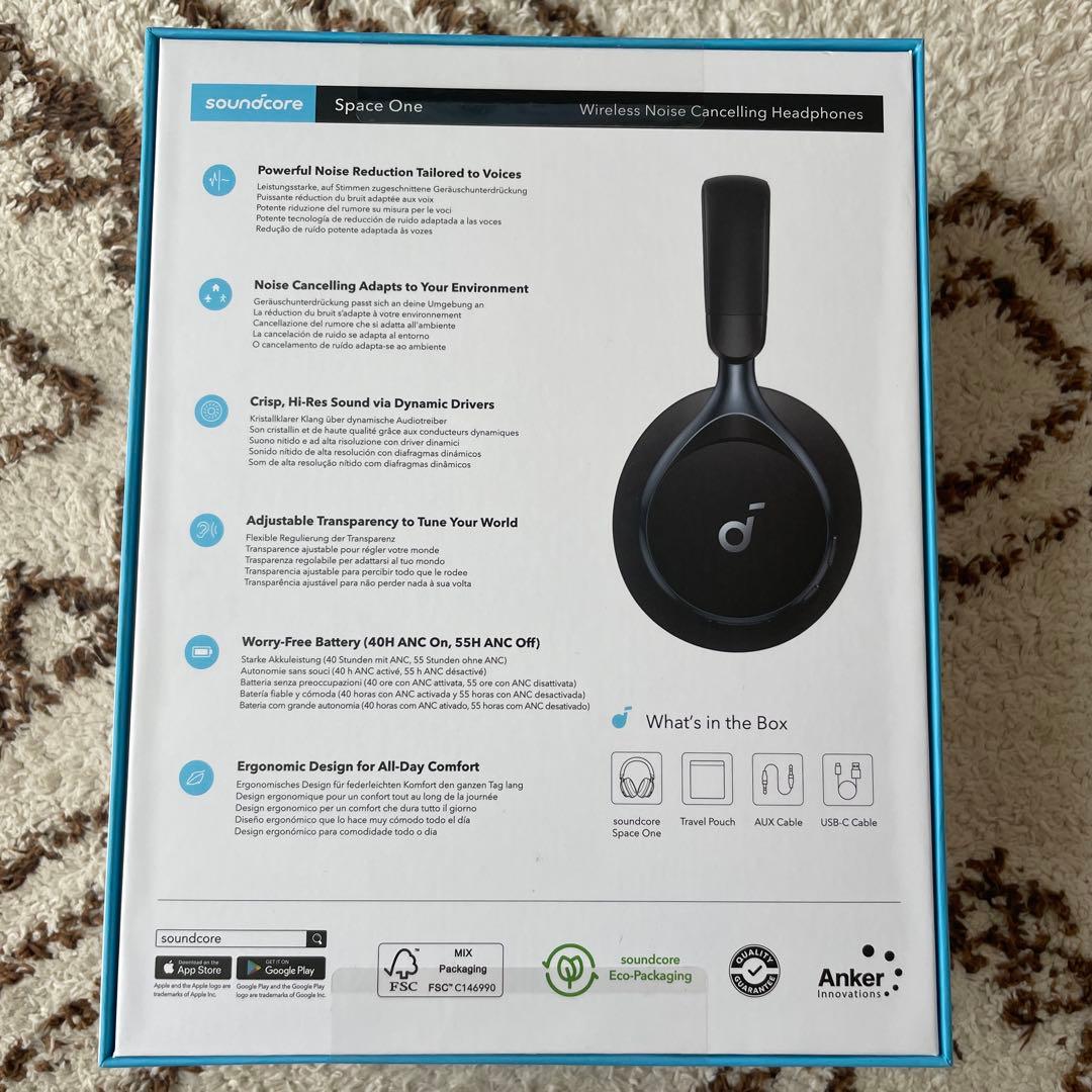 Anker soundcore Space One ブラック