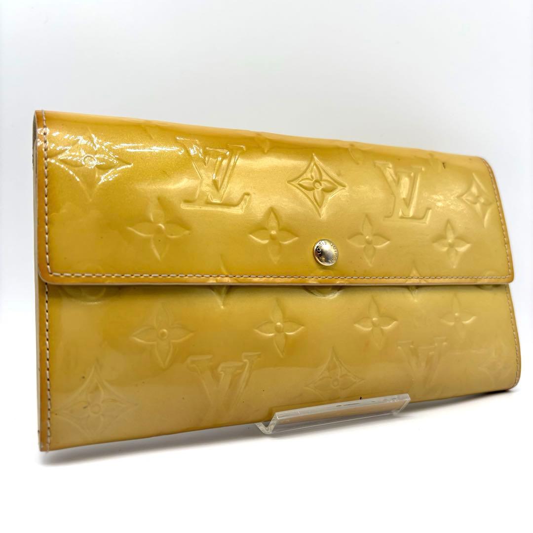 ✨美品✨　ルイヴィトン 長財布 モノグラム ヴェルニ ポルトフォイユサラ