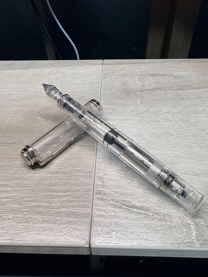 ペリカン　スーべレーンM805　デモンストレーター　刻印あり　EF　万年筆