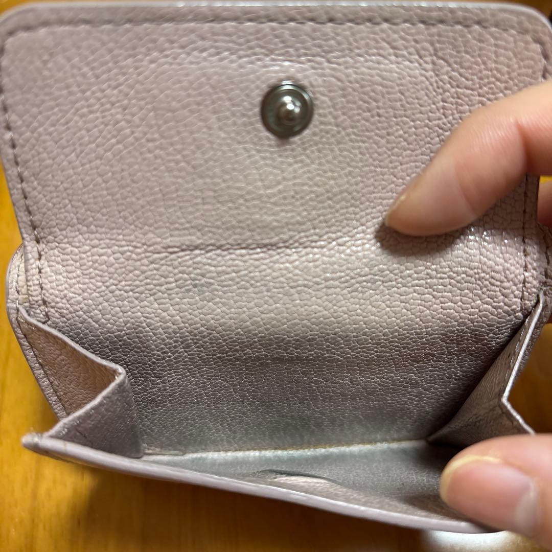 MIU MIU ミュウミュウ 三つ折り財布 マドラス 5MH021 2F3R