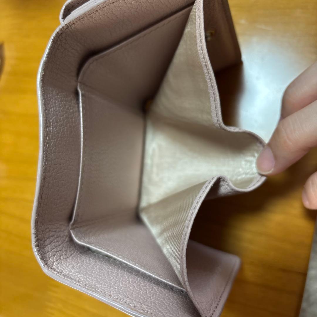 MIU MIU ミュウミュウ 三つ折り財布 マドラス 5MH021 2F3R