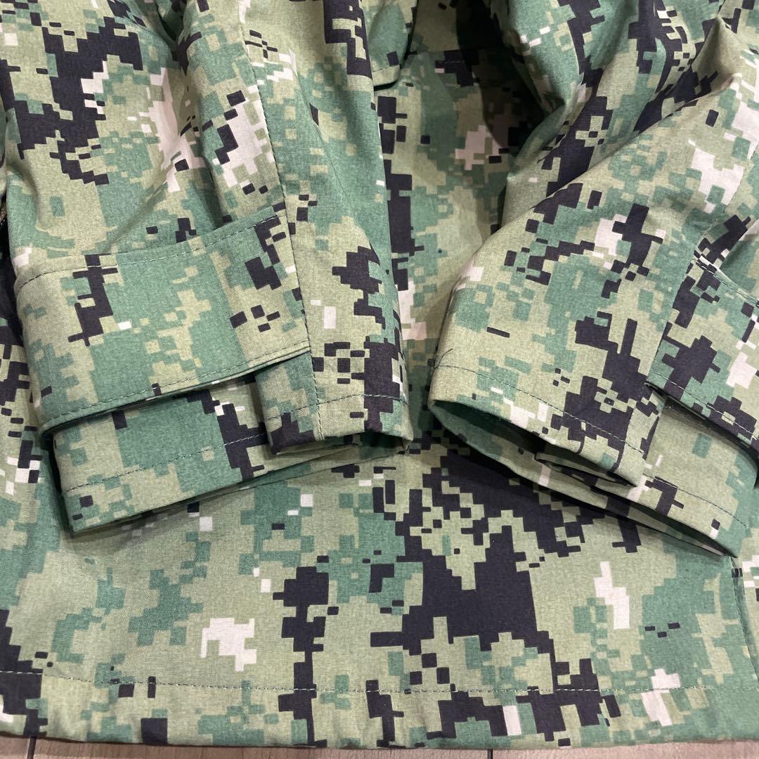 USN 米海軍 NWU パーカデジタルカモ 米軍放出品　ゴアテックス　L L