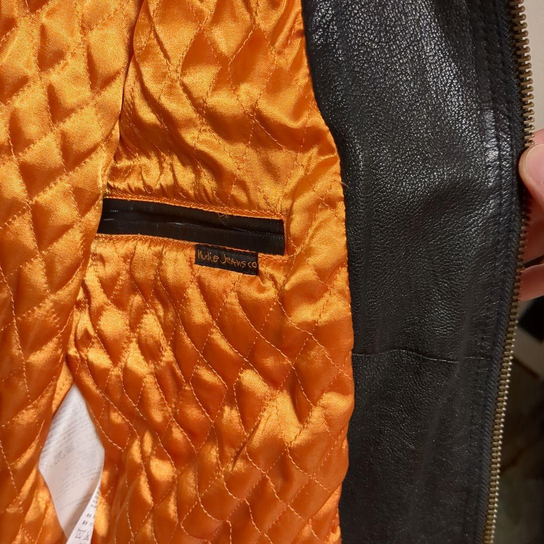 ヌーディージーンズ　レザージャケット