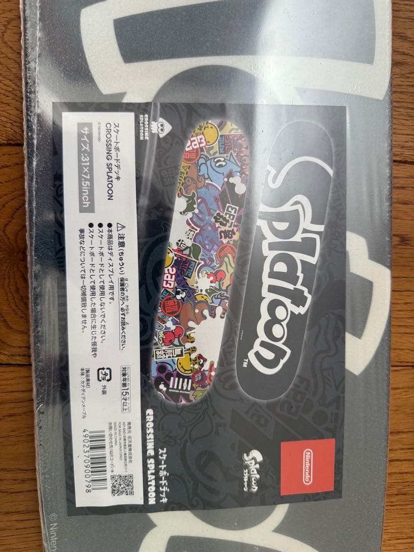 Nintendoストア限定　スプラトゥーン　スケートボードデッキ