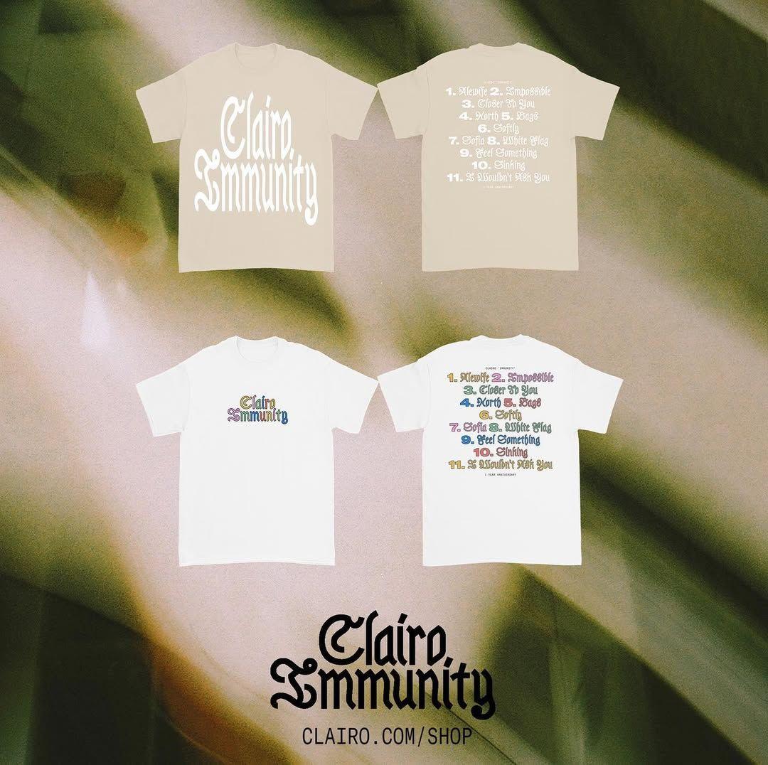 Immunity Bags Tee (White）M