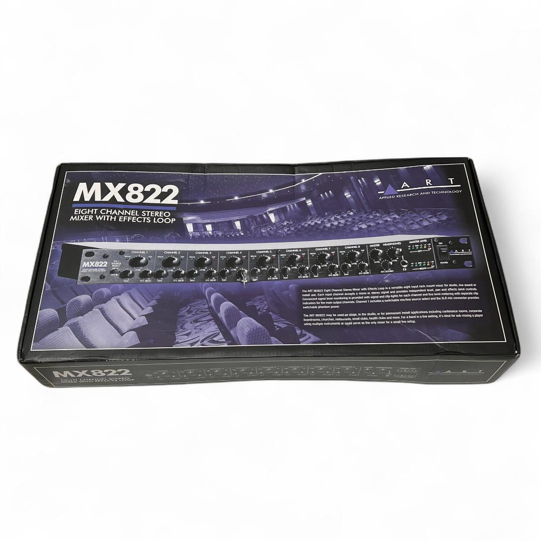 配信機器・PA機器・レコーディング機器 ART MX822 8-Channel Stereo Mixer