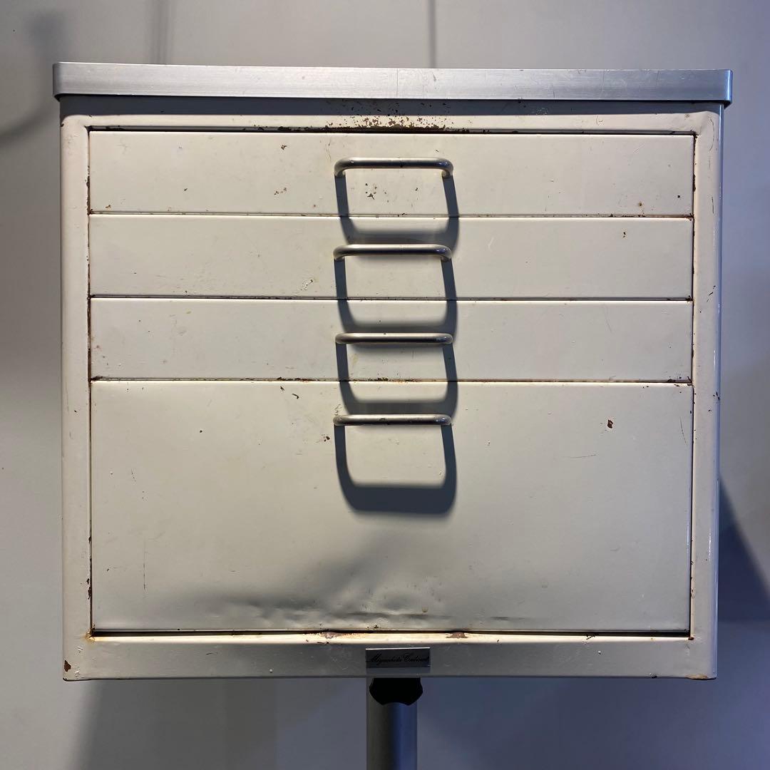 キャスターキャビネット インダストリアル ビンテージ