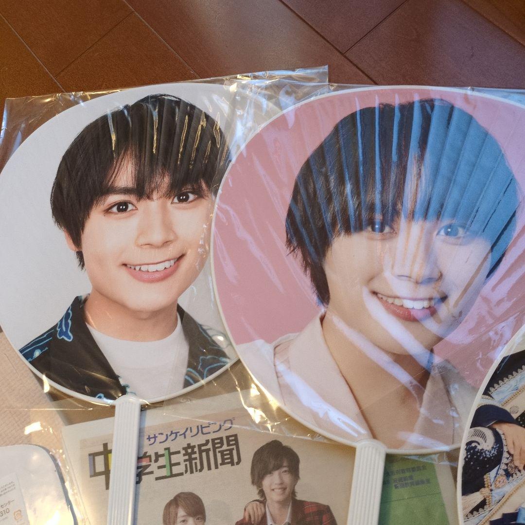 なにわ男子グッズまとめ売り①②③　匿名配送　大西流星　美品　新品未開封多数あり