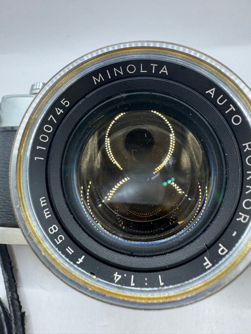 Minolta SR-3 一眼レフカメラ 1:1.4 58mm