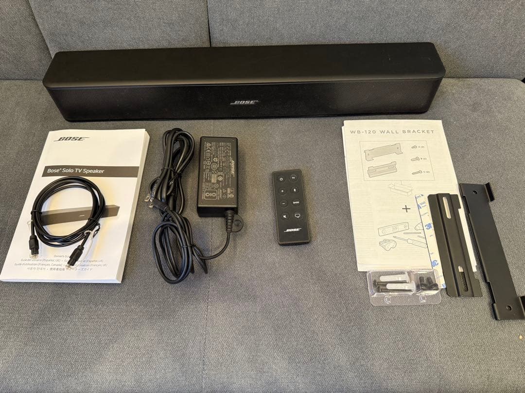 Bose Solo TV Speaker ブラック