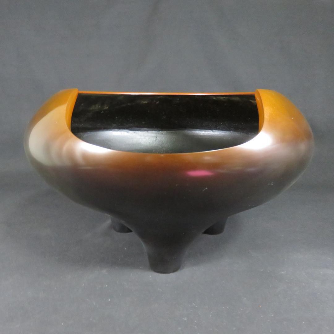 風炉 美品 道安風炉 平丸風炉 茶道具 茶器 銅 お稽古 茶の湯