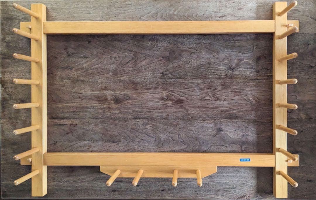 整経台　東京手織機　整経台Fー2号　織り機　道具