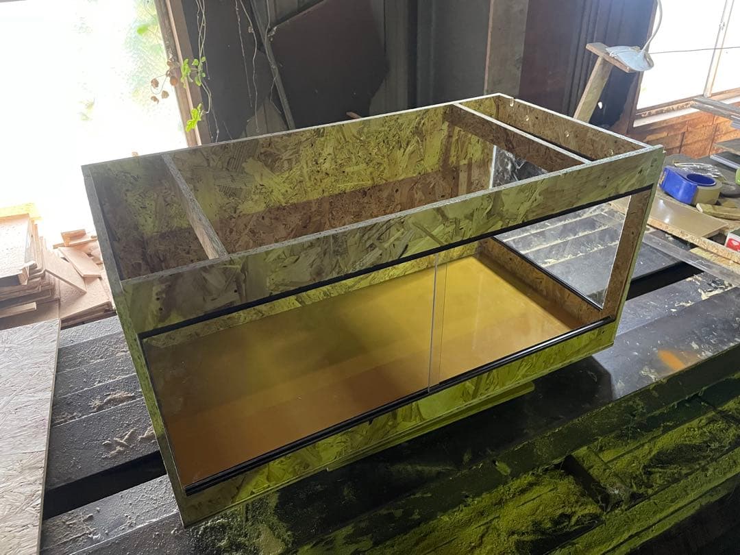 爬虫類ケージ　80×40×40 飼育ケージ　ケージ　ペット　爬虫類　ケース