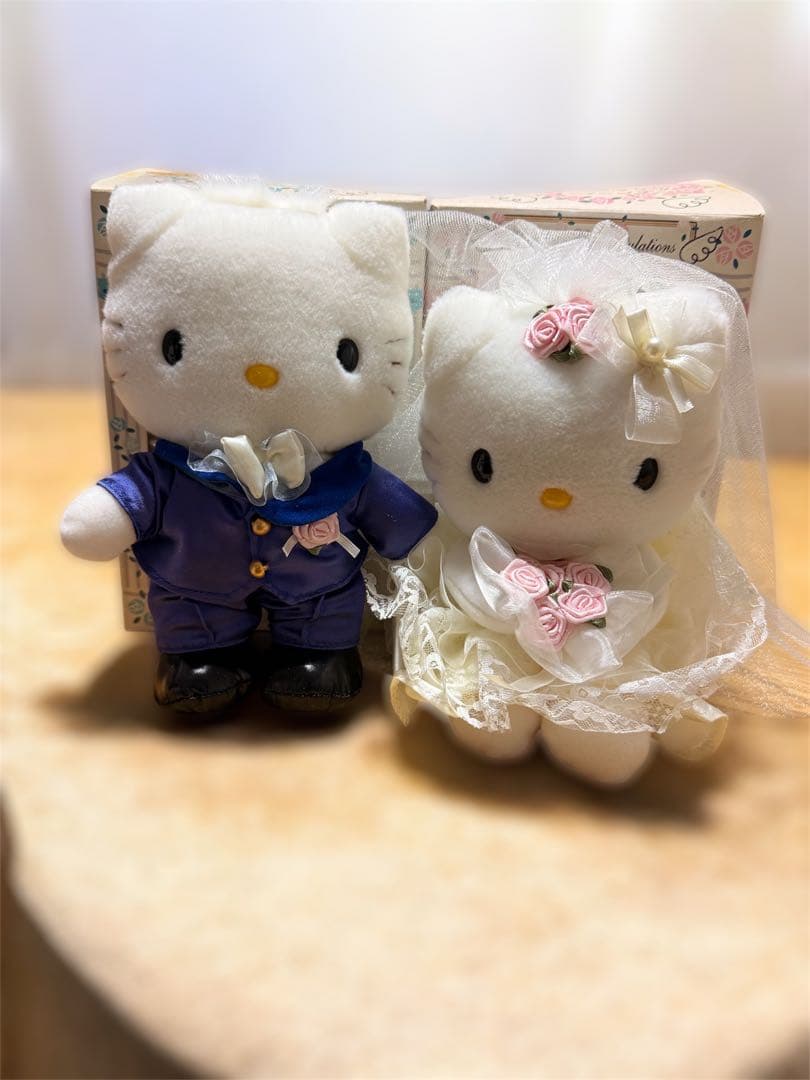 ハローキティ ウェディングドールセット