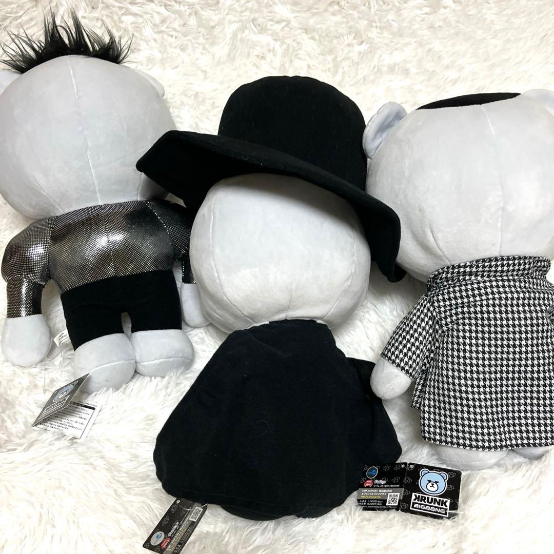 BIGBANG KRUNKぬいぐるみ全3種×2タイプビッグバンジヨンタプほぼ新品