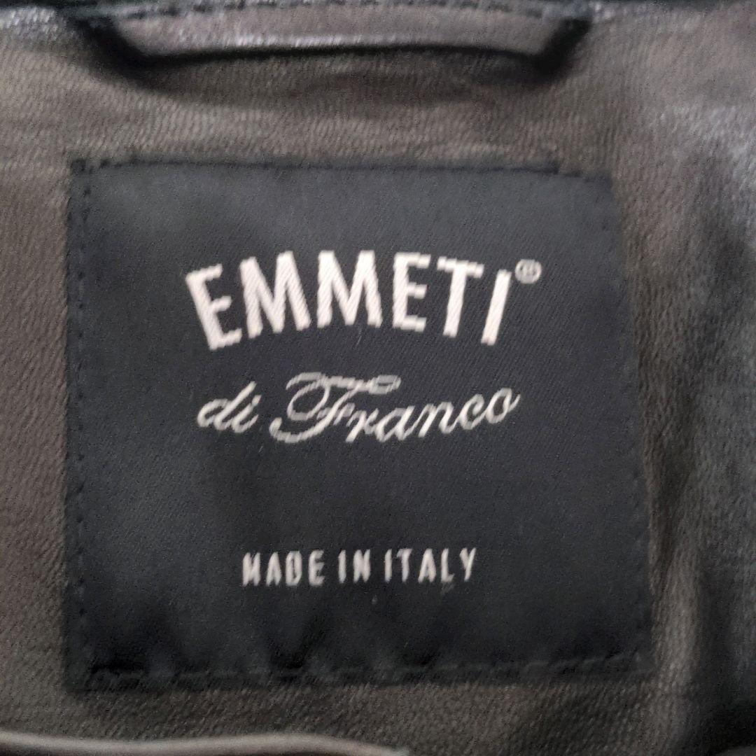 美品✨EMMETI JURI 最高級 シングルライダース 46 GIAPPONE