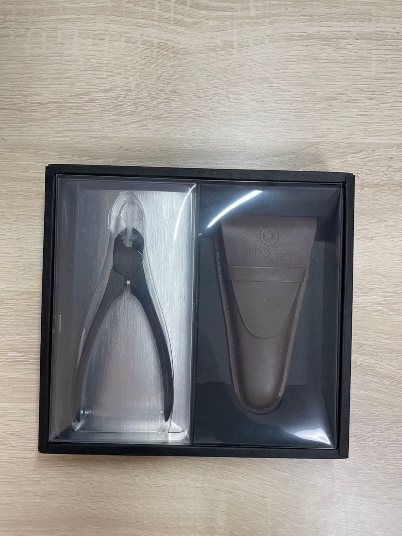 ※箱キズあり※SUWADAつめ切り BLACK(S) ギフトセット