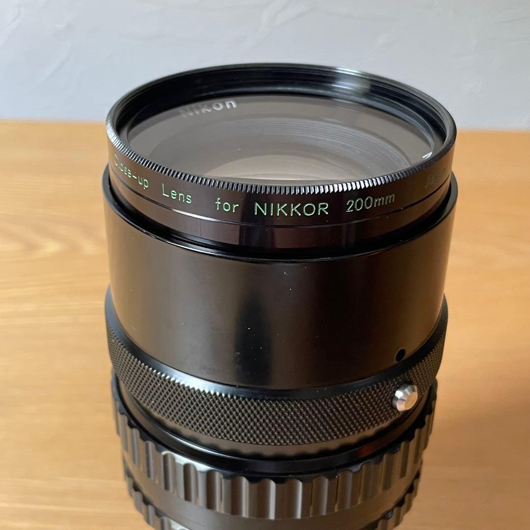 ニコンNIKKOR-P 200mm f4 ゼンザブロニカ交換レンズ ケース付
