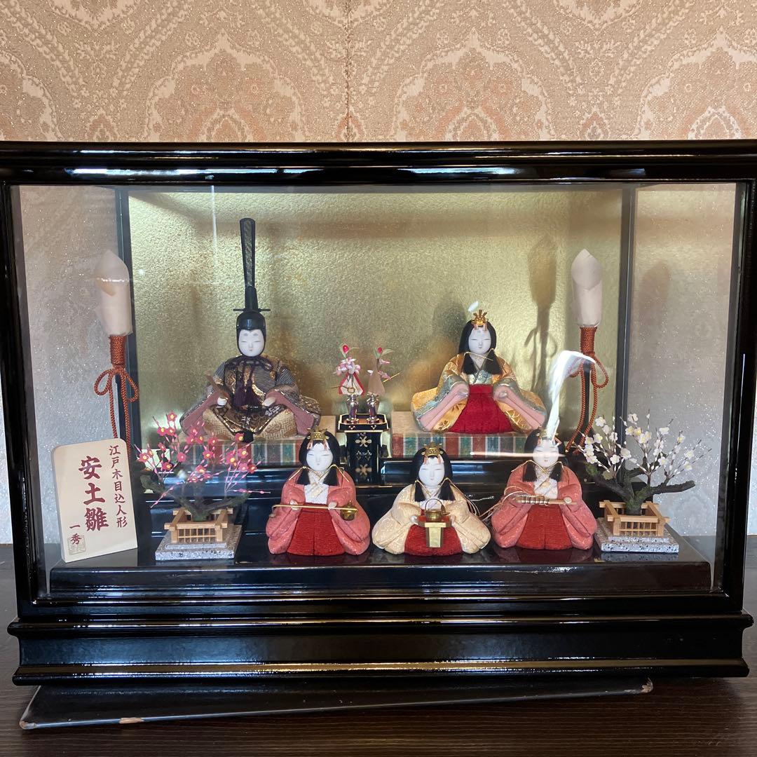 雛人形　ケース入り　美品