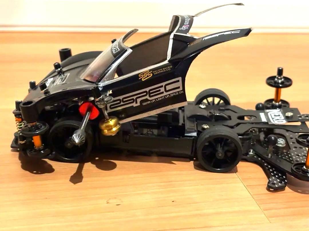 ミニ四駆完成品 MSフレキ ライキリ