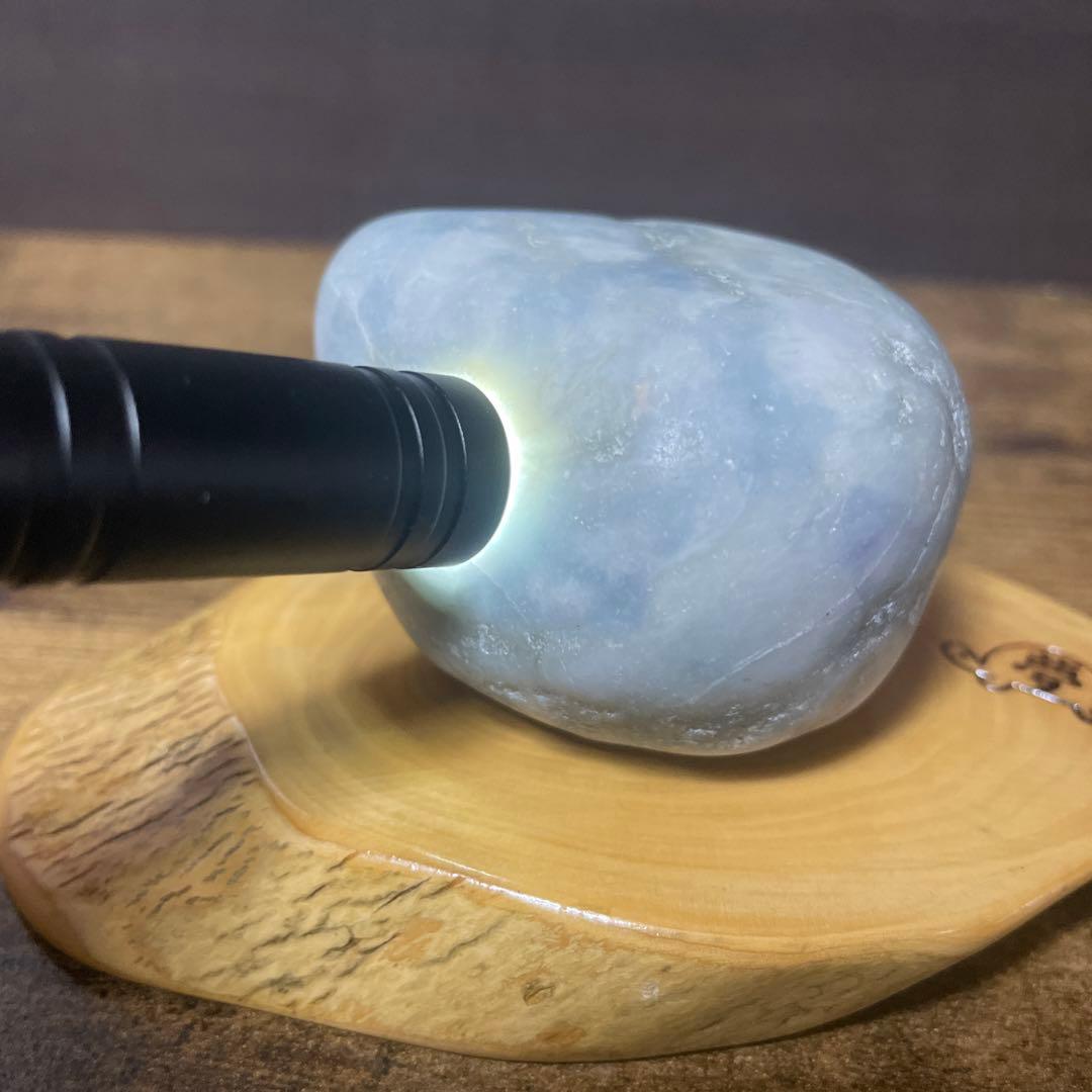 最終値下げ！249g 糸魚川　翡翠　青紫