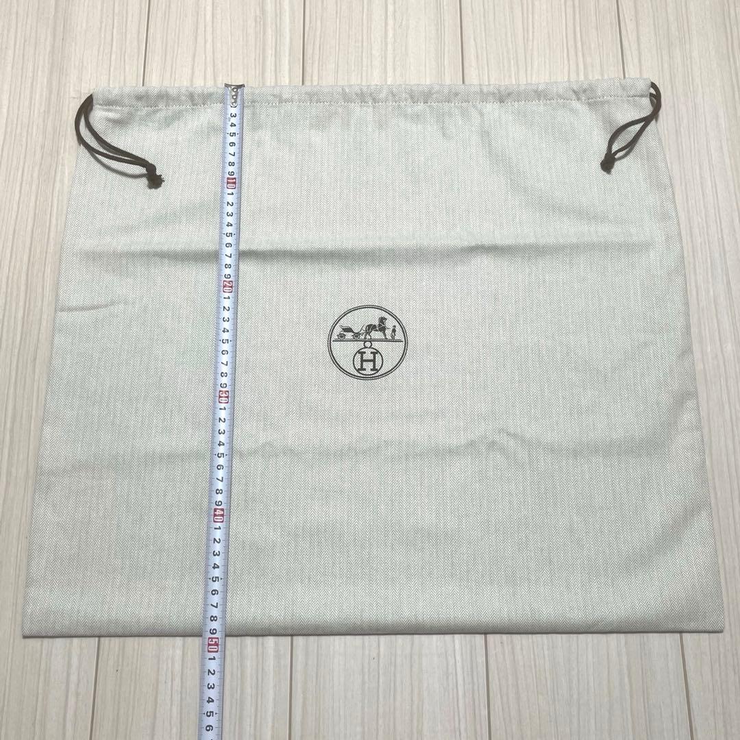 ✨未使用✨ エルメス 保存袋 巾着袋 収納袋 縦約49.5cm×横約54.5cm