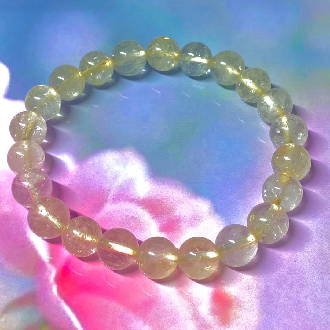 飛天♦幸せなお金持ち♦エンジェルヘアー・ミルキールチルクオーツ