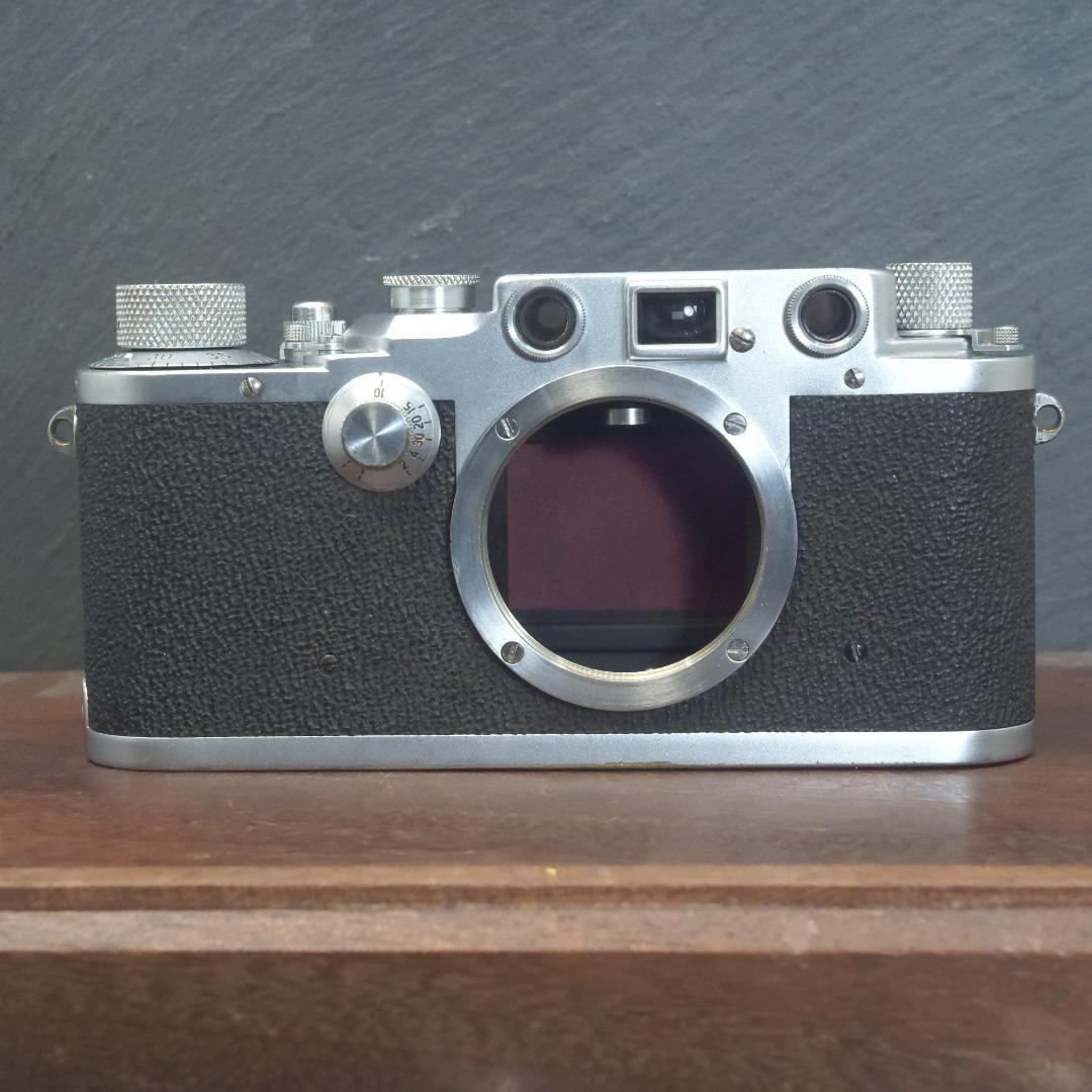 快調美品！OH済み！赤幕補修済み！ライカⅢc　レアライカ