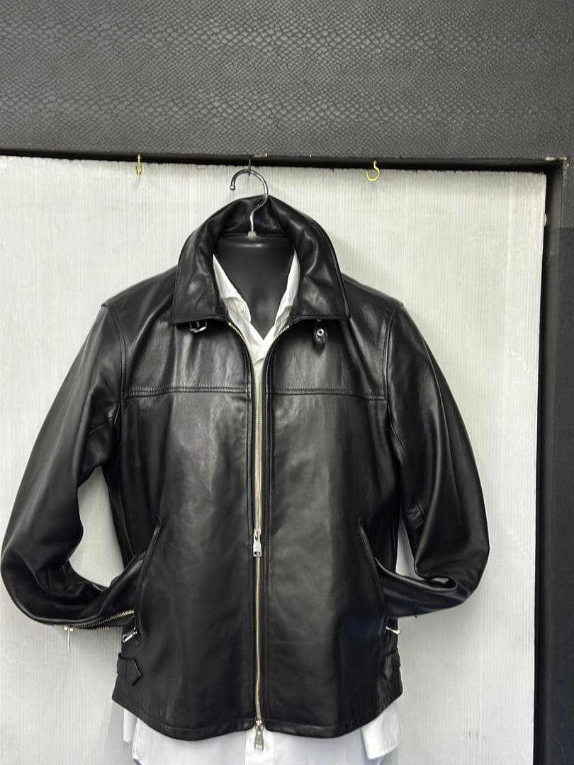 d*3様 美品　TAKEO KIKUCHI(タケオキクチ)レザーシングルライダー