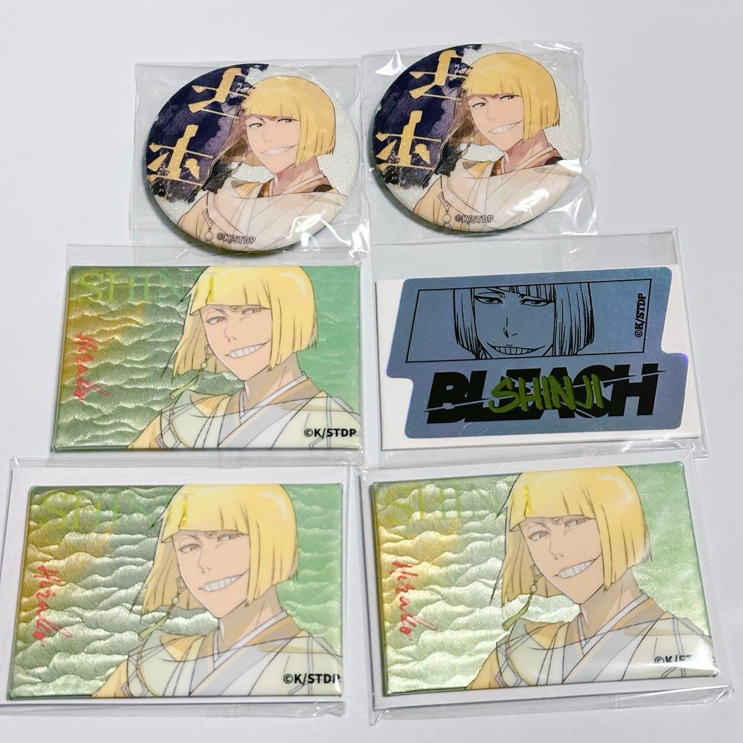 【6点】平子真子　缶バッジ　マグネット　BLEACH 中国限定