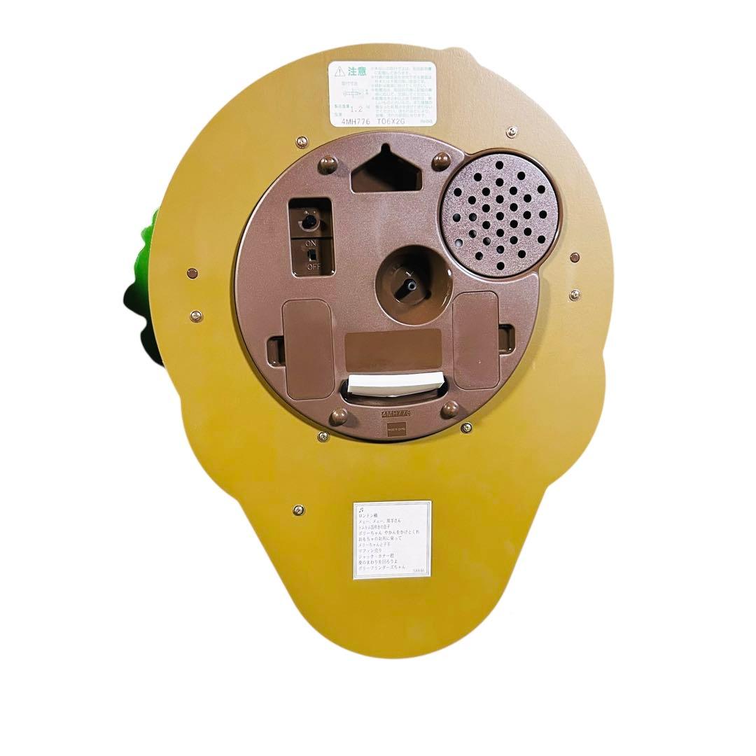 ピーターラビット メロディ掛時計 4MH776 振り子時計　からくり時計