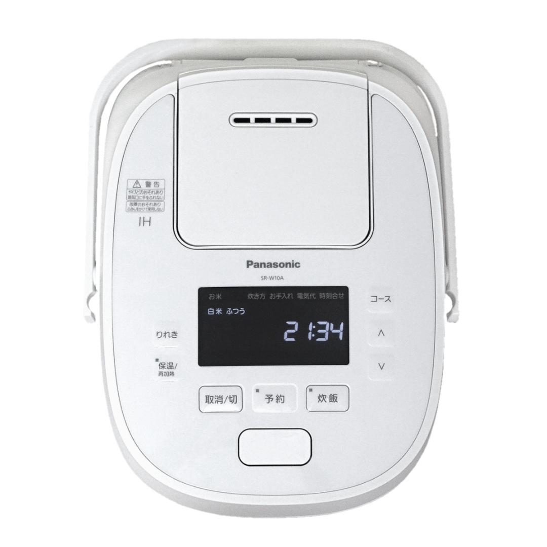 美品 パナソニック おどり炊き 可変圧力IH炊飯器 SR-W10A 2023年製