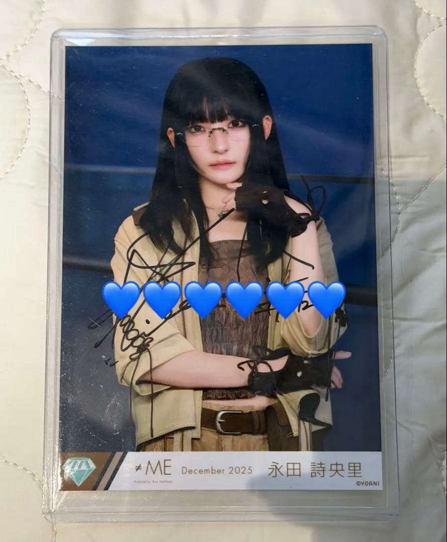 ノイミー 永田詩央里 排他的ファイター 直筆