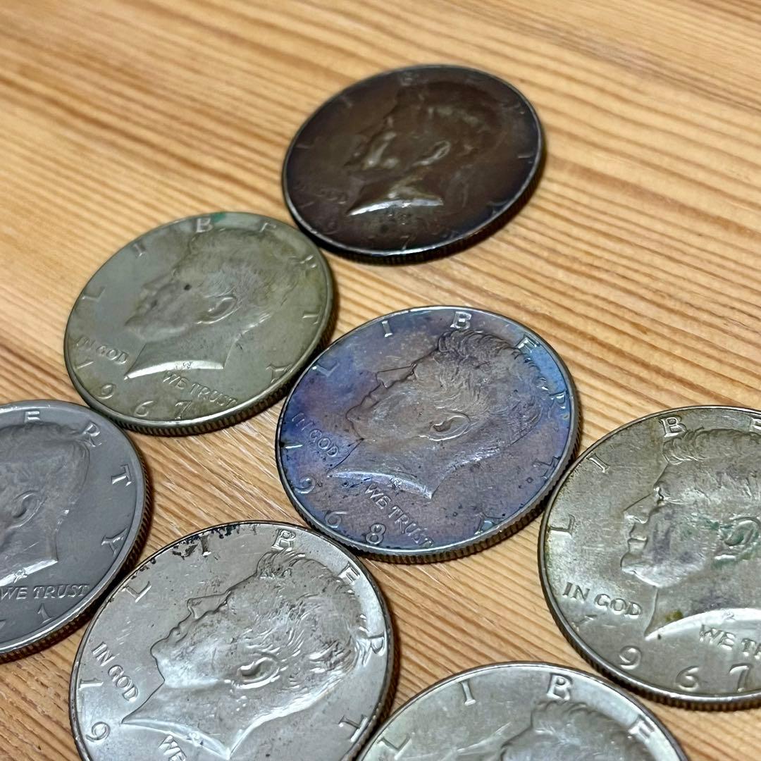 ケネディ ハーフダラー トーン 13枚 1965年以降 1/2ドル銀貨 アメリカ