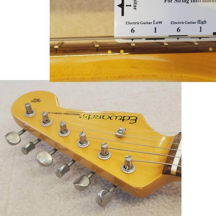 EDWARDS/E-SE 3TS ダンカンSSL-1、SSL-3 マグナムロック