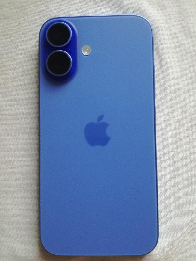 【極美品】iPhone16 128GB ウルトラマリン バッテリー100%