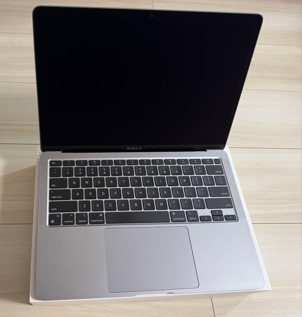 【スキンシール付き】MacBook Air M1 メモリ16GB／US配列