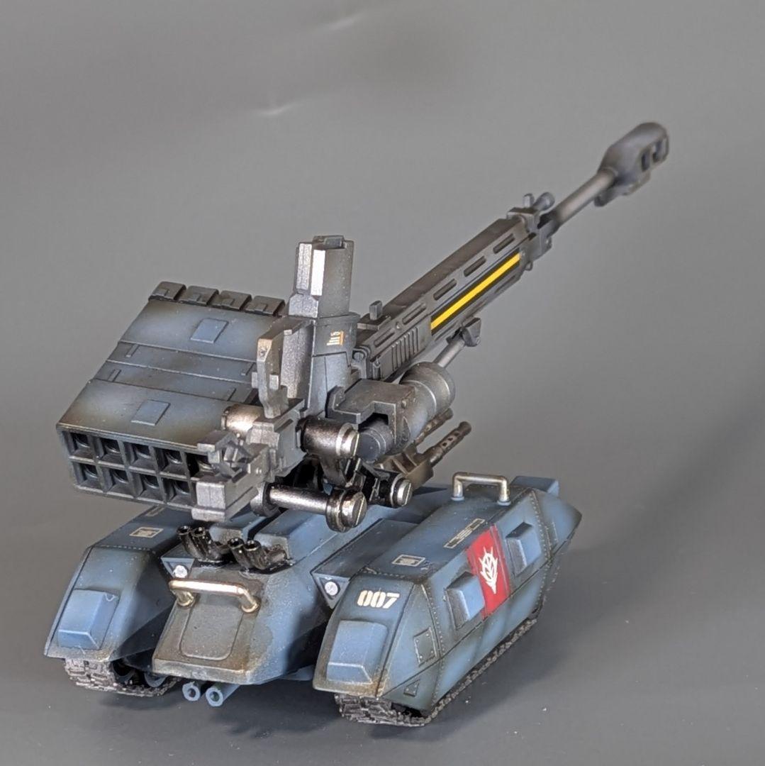 【旧キット　1/144マゼラアタック 】ガンプラ　バンダイ　組立済　完成品