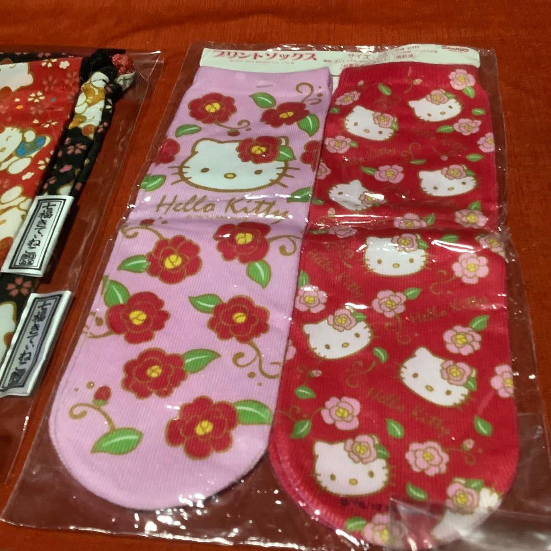 サンリオハローキティ 和風グッズ14点セット