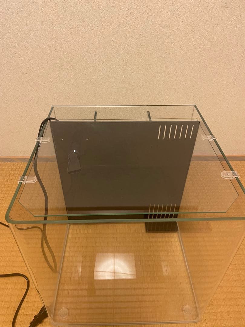 背面フローガラス水槽