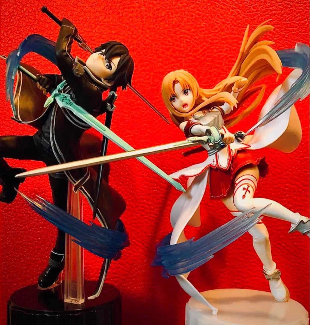 SAO ESPRESTO キリト 黒の剣士ver. アスナ 血盟騎士団ver.
