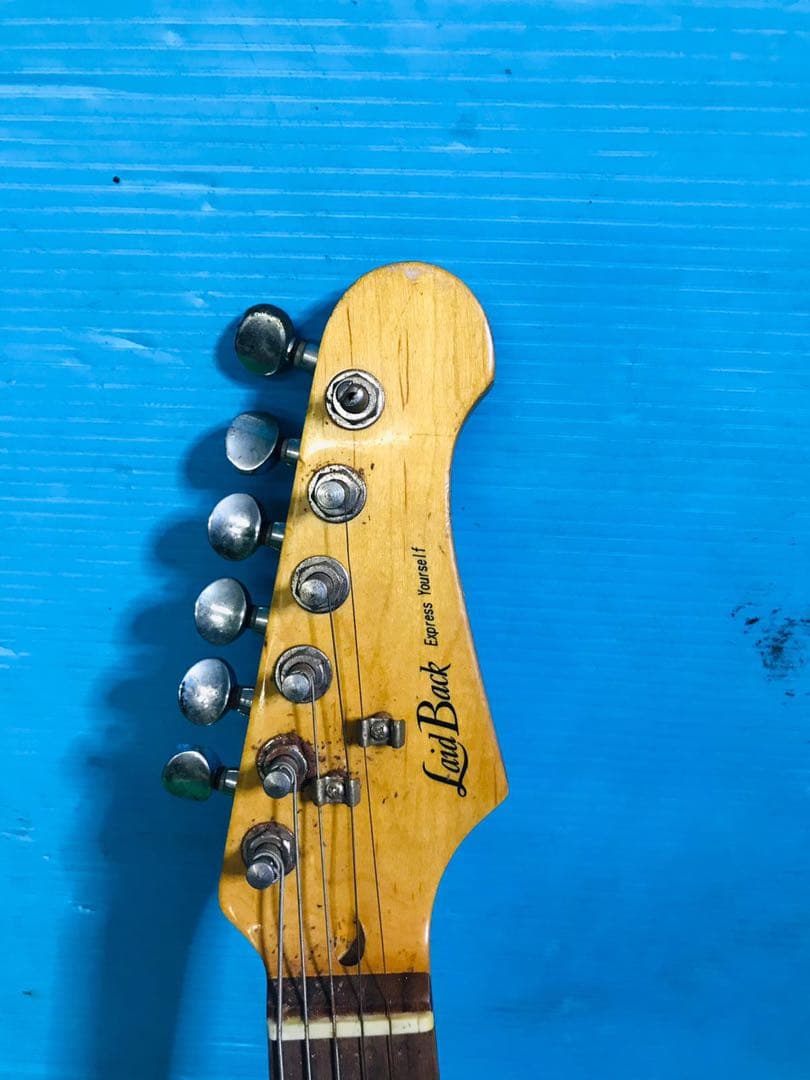 Laid Back express yourselfレッドギター