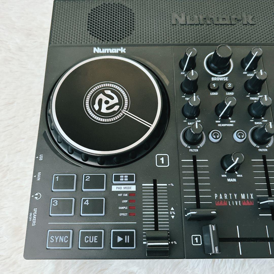【付属品完備】 Numark PARTY MIX LIVE DJ スピーカー内蔵