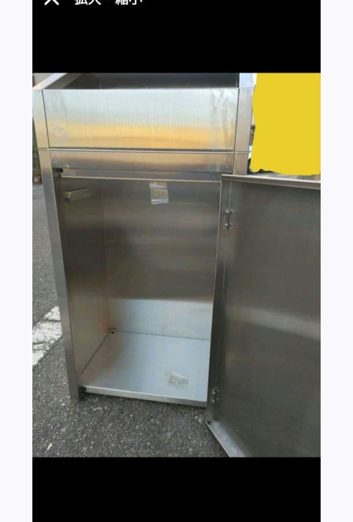 ステンレスゴミ箱　　錆びにくい　丈夫　清潔