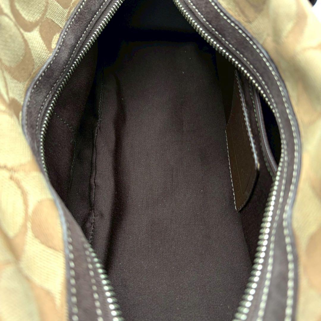 コーチ ハンドバッグ ソーホー パッチワーク y2k 茶 10088