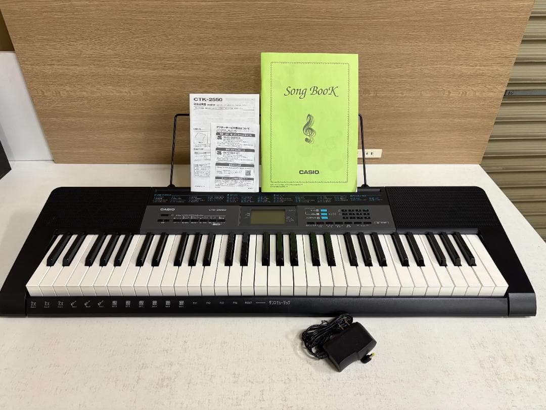 CASIO カシオ CTK-2550 電子キーボード 2019年製 付属品あり