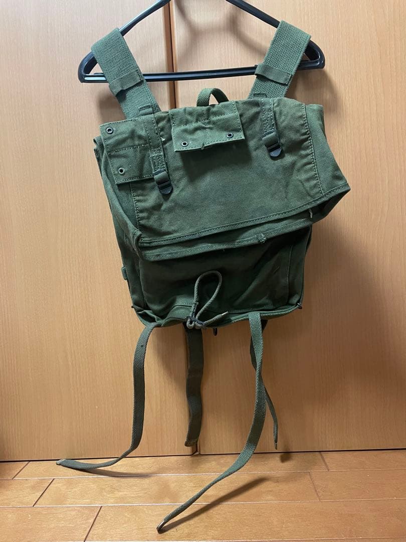 実物米軍FIELD PACK CANVAS COMBATフィールドパックサバゲー