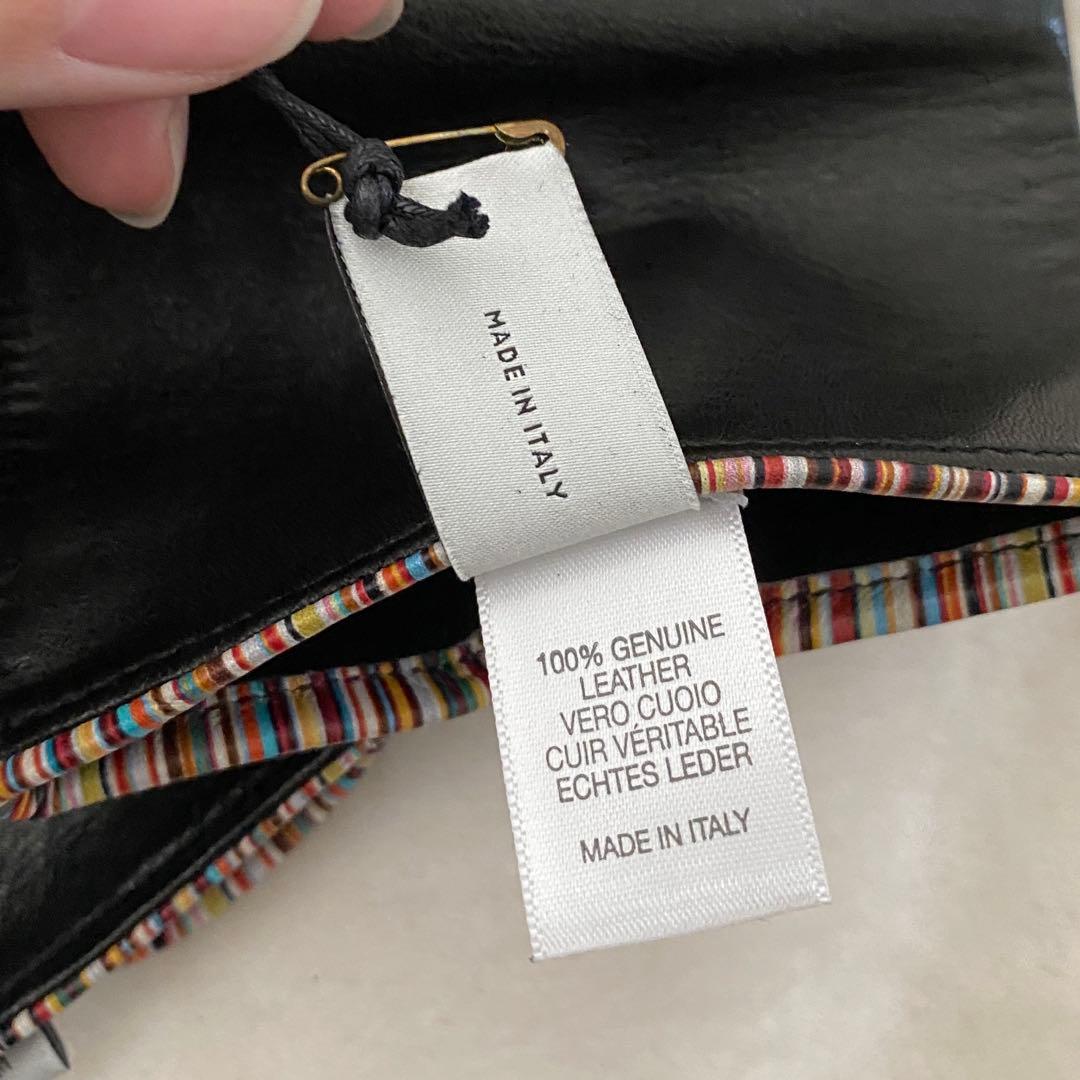 Paul Smith メンズ Mサイズ 手袋 ブラック【タグ付き新品未使用品】